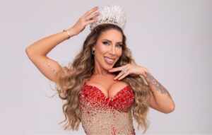 Tati Minerato é a nova rainha de bateria da Estácio de Sá para o Carnaval 2025