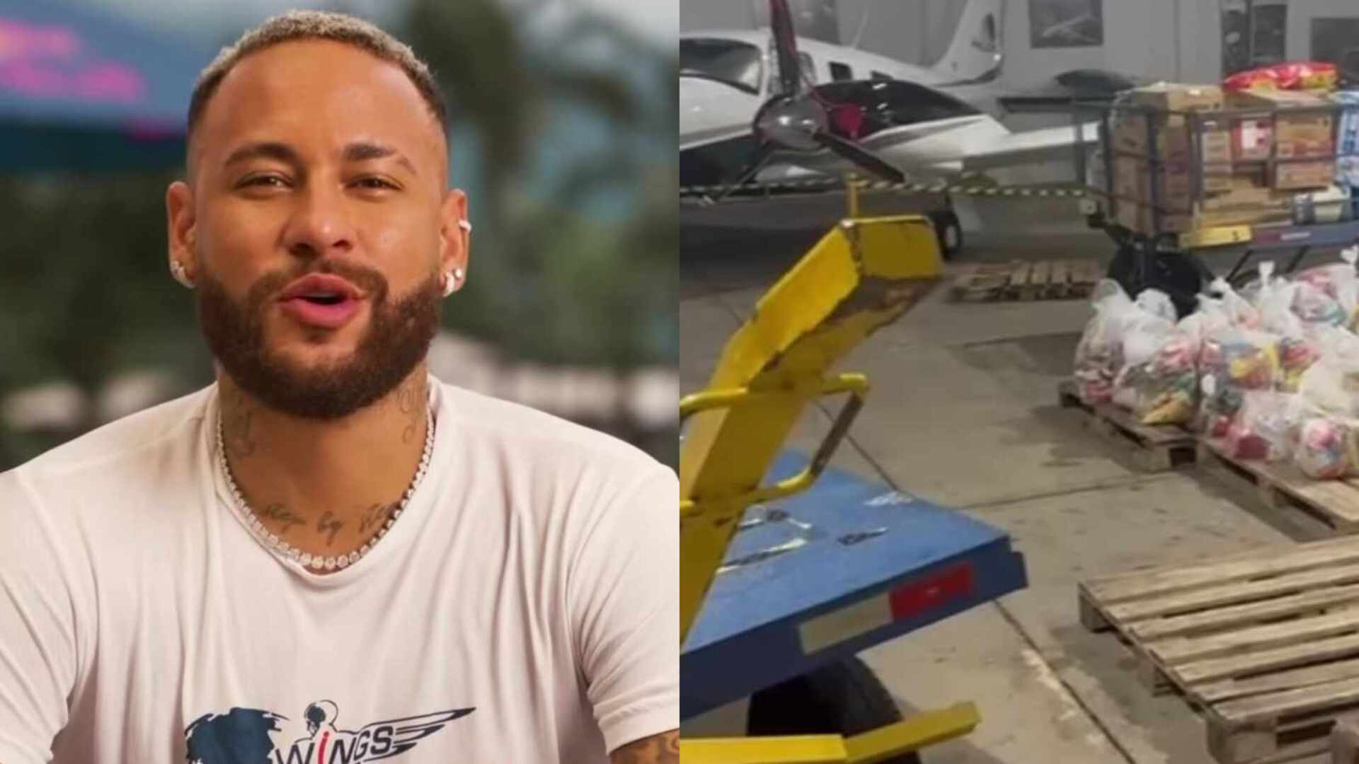 Neymar Jr. abre exceção e revela doações para gaúchos: 'Incentivar'