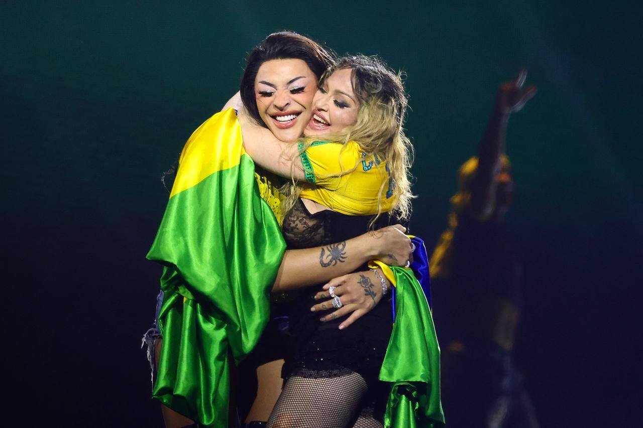 Madona e Pabllo Vittar - Foto: Manu Scarpa / Brazil News