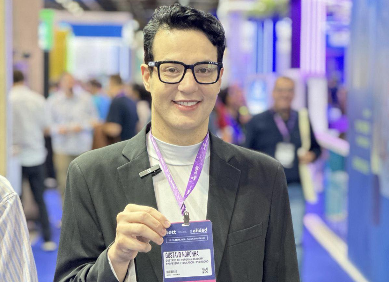 Tecnologia e Educação: Gustavo de Noronha na Vanguarda da Inovação na Bett Brasil