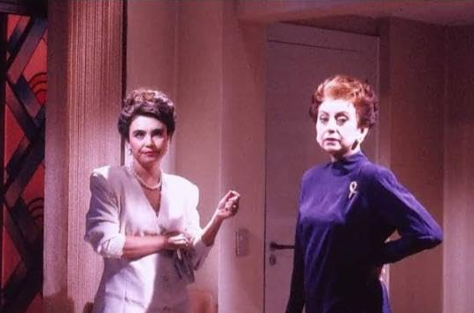 Beatriz Segall e Regina Duarte em 'Vale Tudo'