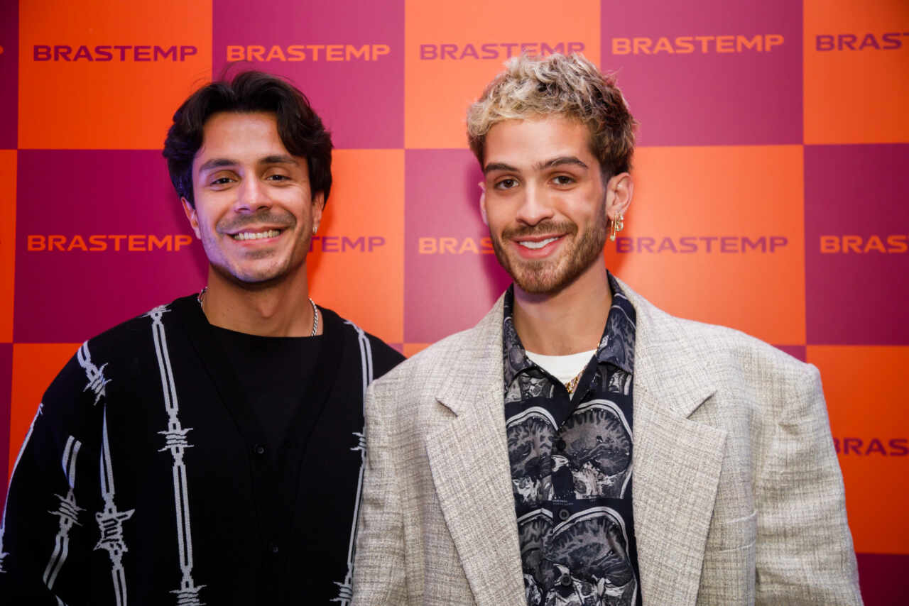 João Guilherme fala sobre seu estilo em evento com o tio Pe Lu em São Paulo 15 Fotos: Patrícia Devoraes/Brazil News