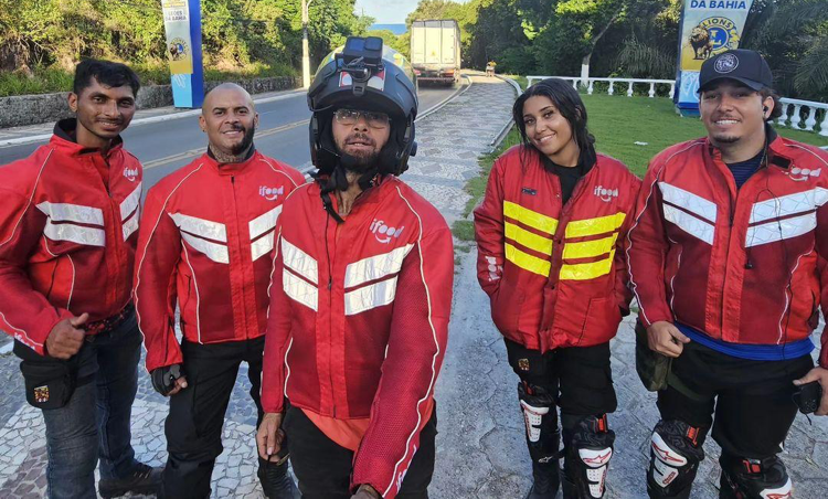 Rota Sul É Formado Por Cinco Entregadores Do Ifood (Foto: Divulgação)