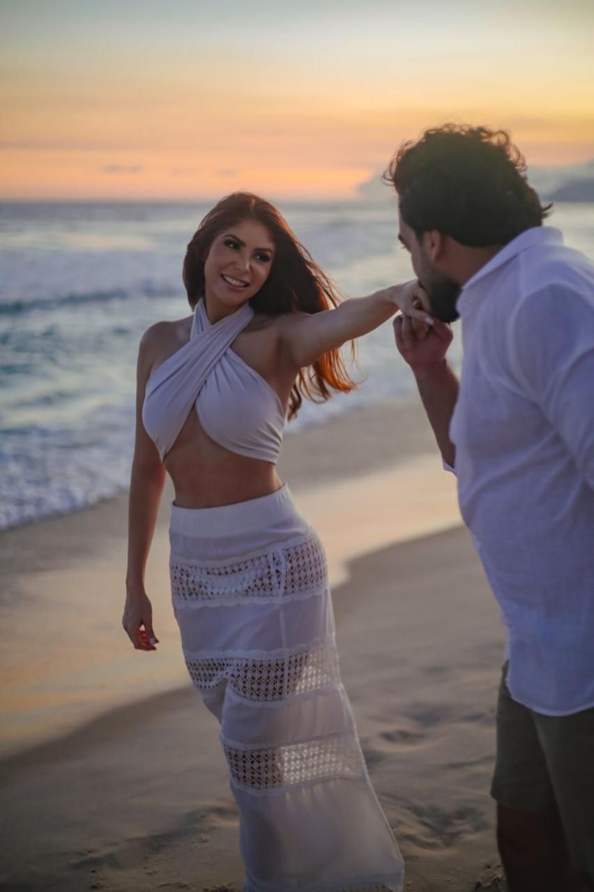 Ex-BBB Amanda Gontijo e o noivo Danilo Monteiro - Crédito da Foto: Felipe Bitencourt e João Heber Frós / Divulgação