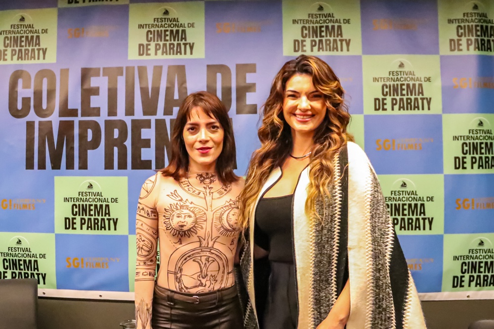 Christiane Fogaça e Mayana Neiva agitam Paraty em evento cinematográfico imperdível