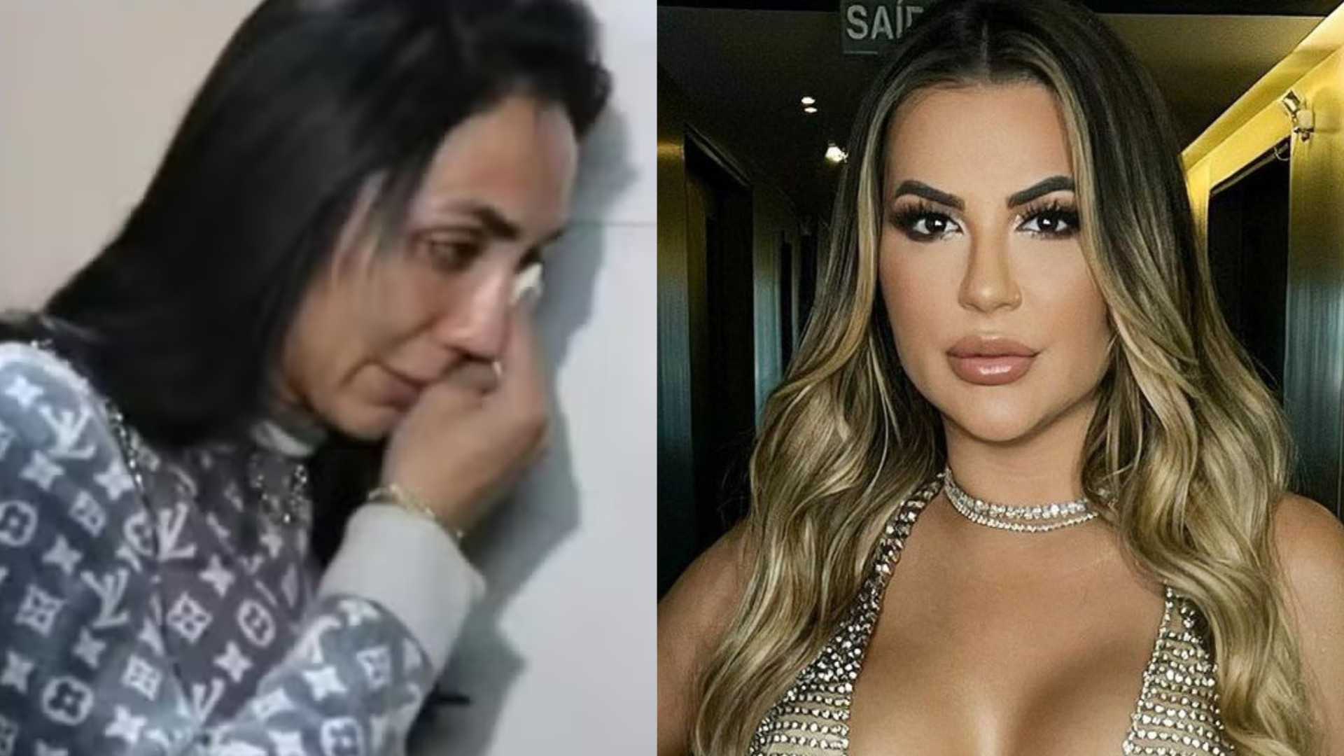 Dayanne Bezerra Chora Ao Tentar Entrar Em Presídio Para Visitar Deolane E A Mãe