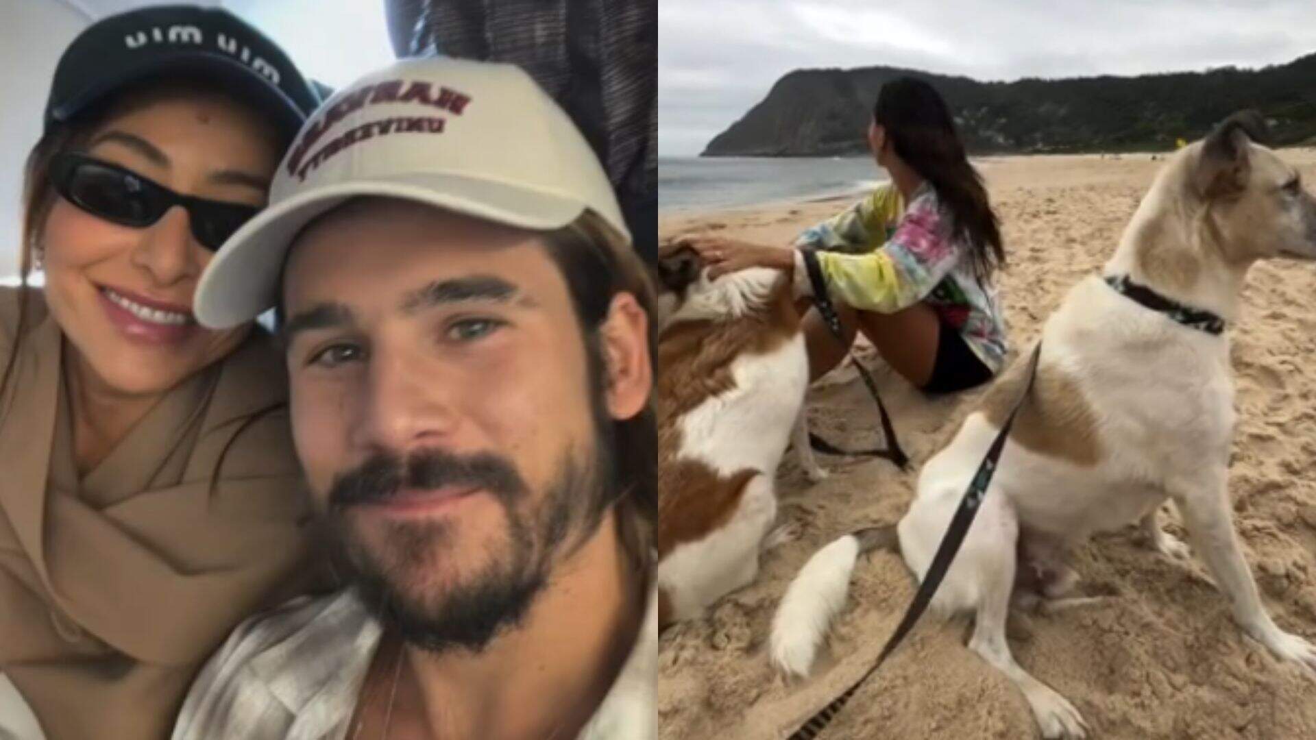 Nicolas Prattes compartilha vídeo com Sabrina Sato após anúncio da gravidez