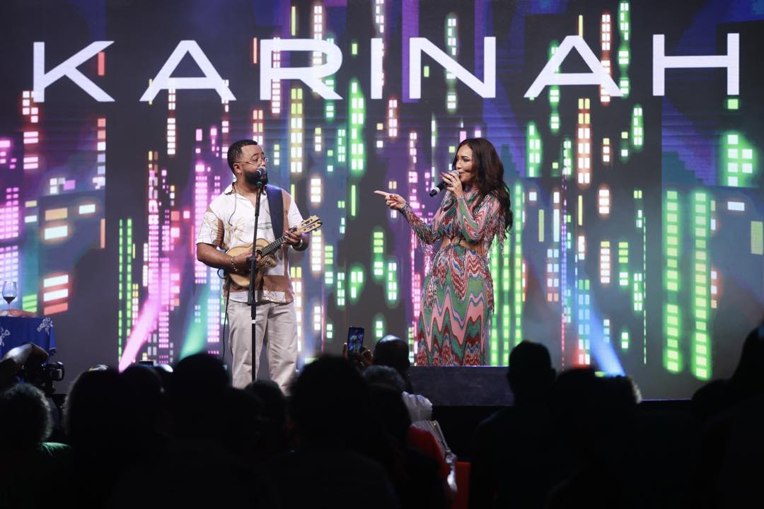 Karinah E Dudu Nobre No Palco 8 Egobrazil