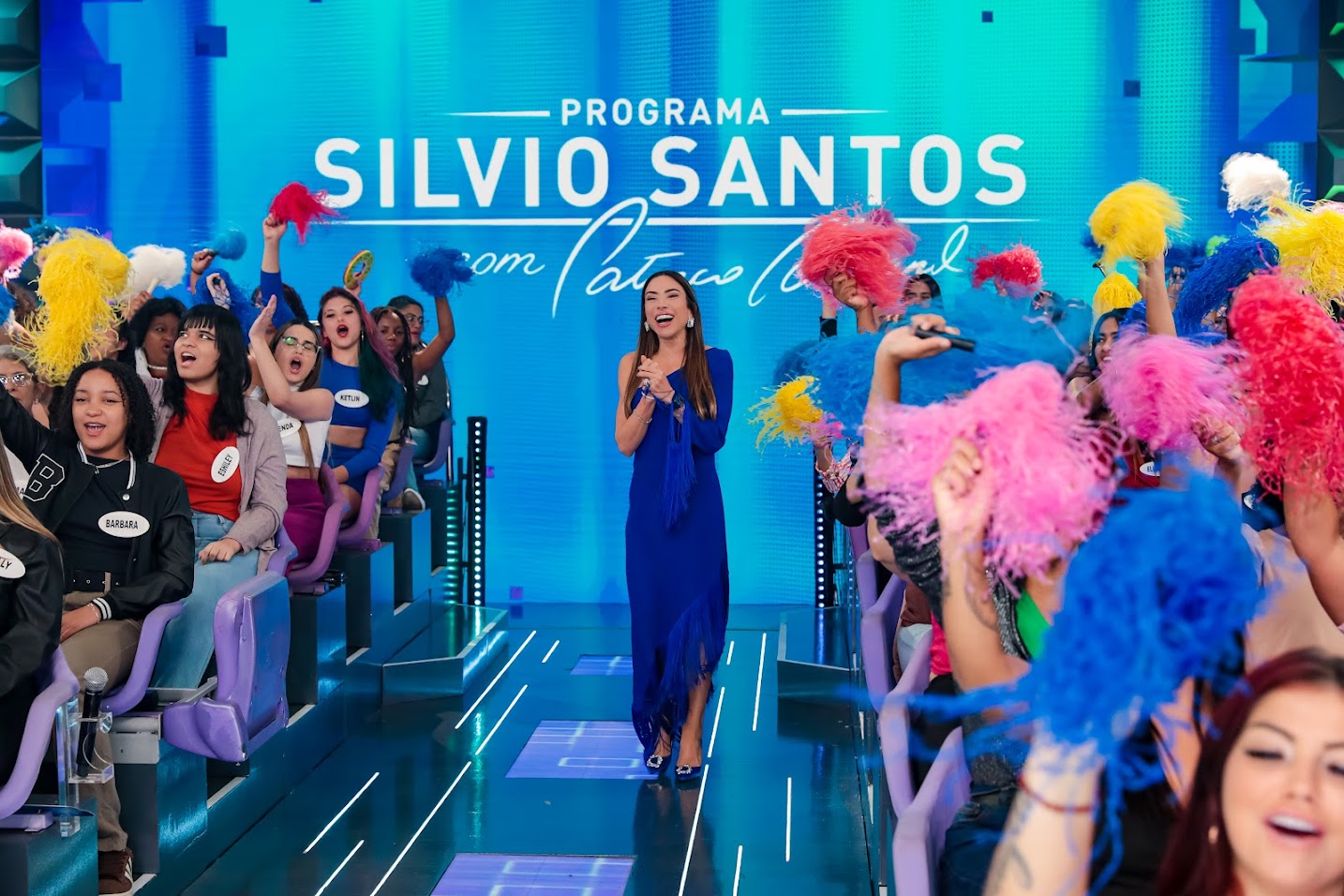 Programa Silvio Santos com Patricia Abravanel marca boa audiência e mantém a vice-liderança absoluta