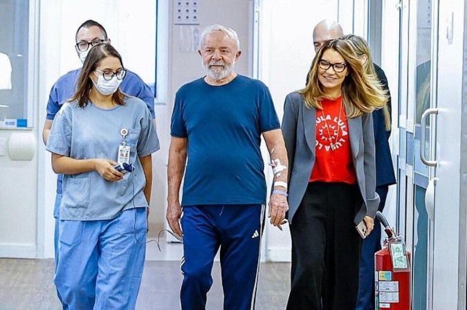 Lula sai do hospital pronto para novos desafios: a cirurgia foi um sucesso! - Foto: Instagram