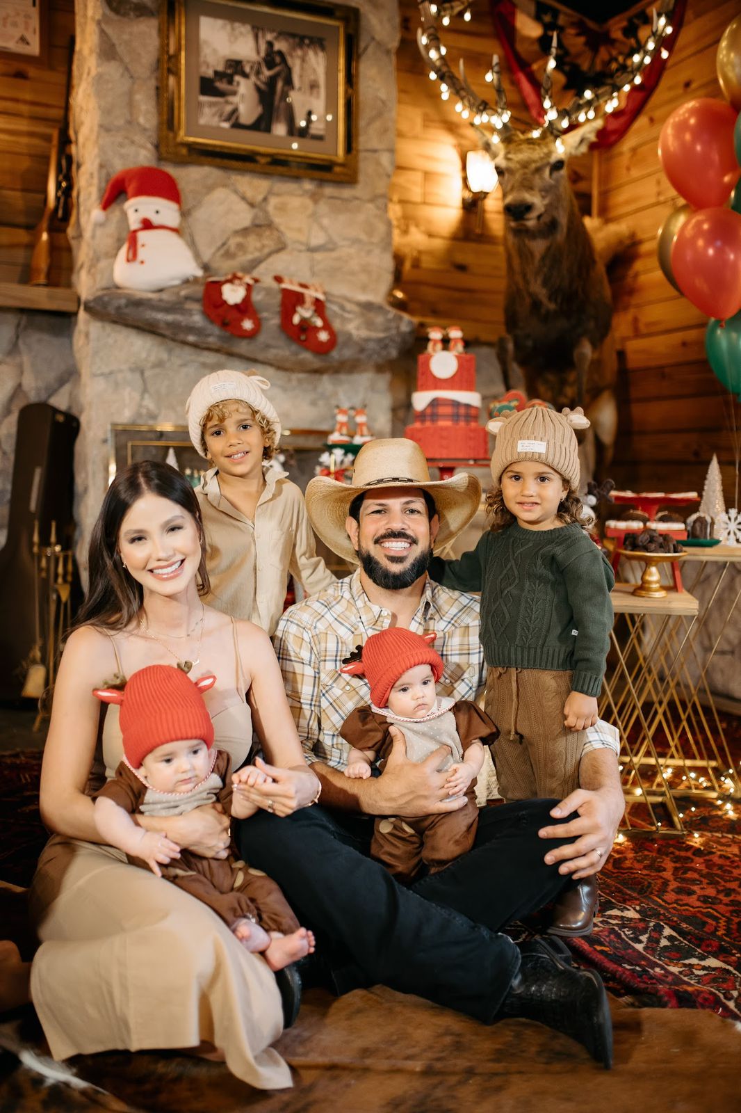 Biah Rodrigues e Sorocaba mesversário dos filhos gêmeos