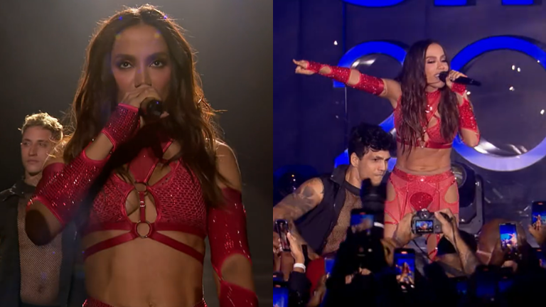 Anitta recebe Troféu Vanguarda no Prêmio Multishow 2024