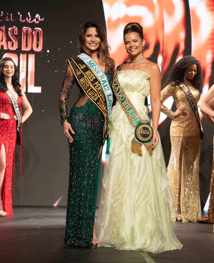 Alessandra Brum - Miss Raiz Latina e Isabela Fernandes - Beleza do Brasil 2023 - Crédito da Foto: Rafael Cupin / Divulgação