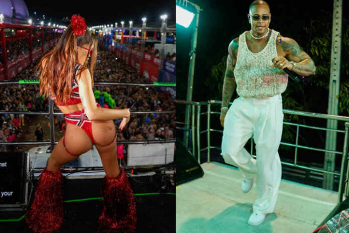 Leo Santana, Anitta e Bell Marques agitaram o Carnatal em show inesquecível - Foto: Paulo Tauil/ Brazil News