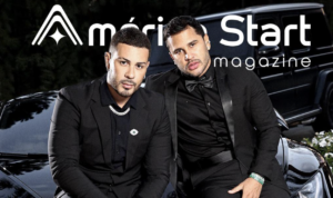 Carlinhos Maia e Lucas Guimarães estampam a capa da  América Start Magazine