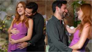 Dani Calabresa descobre sexo do primeiro filho em chá revelação emocionante