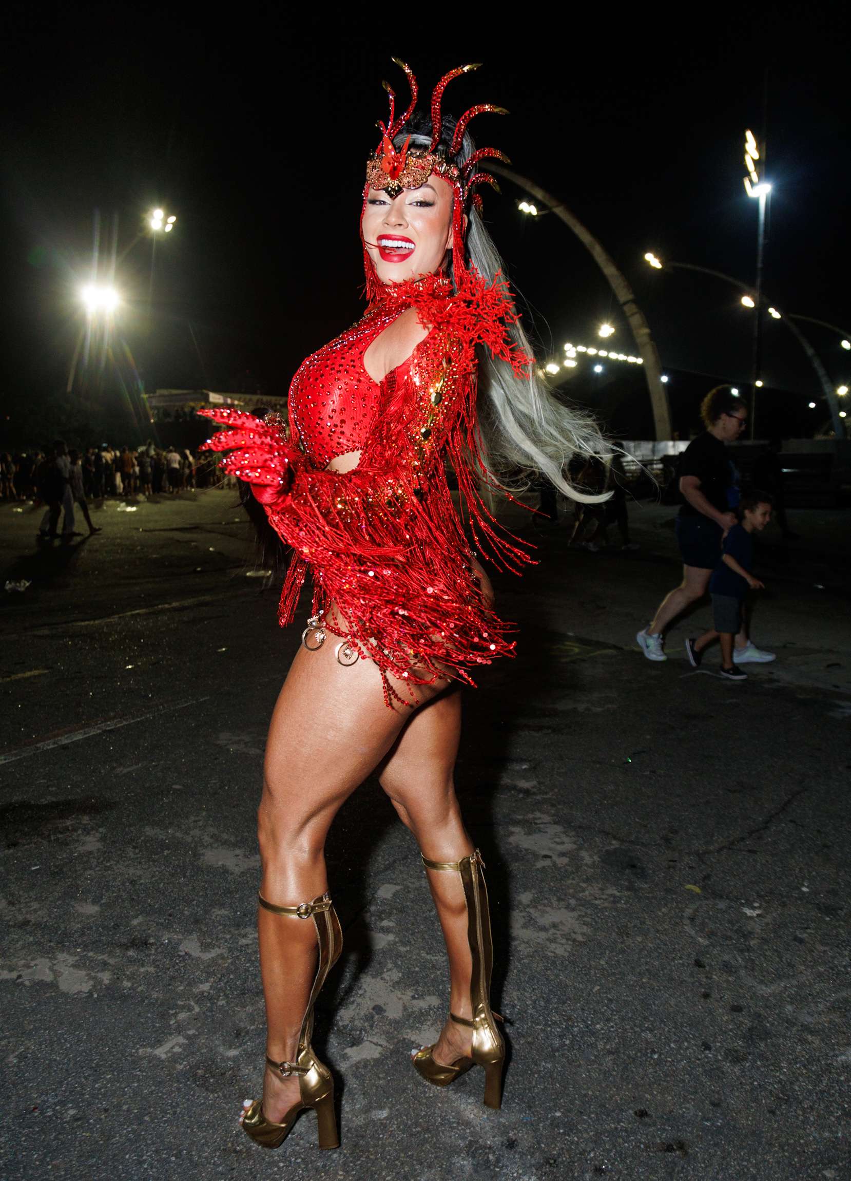 Juju Salimeni Rainha De Bateria Da Barroca Zona Sul, Chega Para Ensaio Técnico Em Sp 4 Juju Salimeni - Foto: Clayton Felizardo / Brazil News