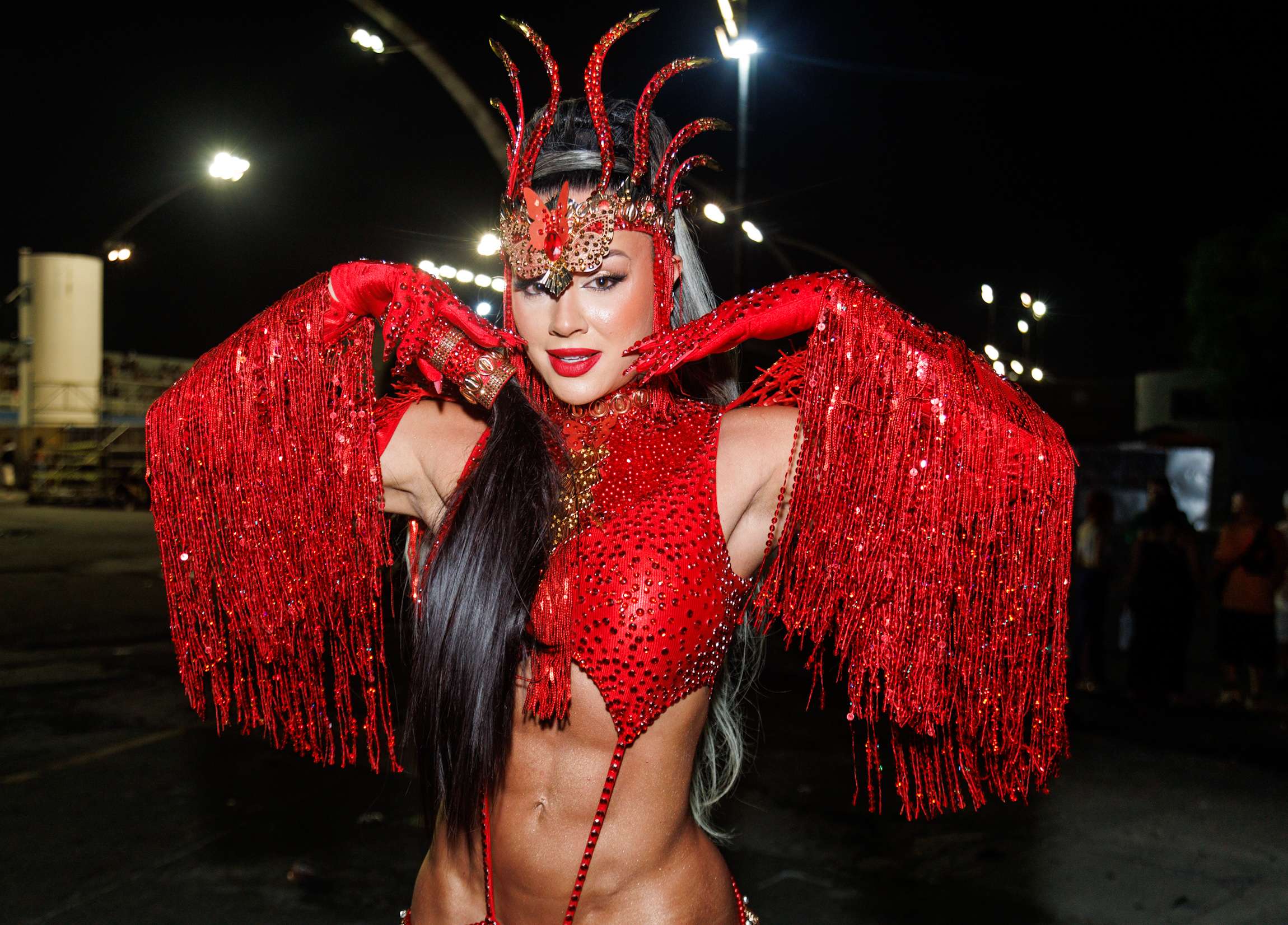 Juju Salimeni Rainha De Bateria Da Barroca Zona Sul, Chega Para Ensaio Técnico Em Sp 3 Juju Salimeni - Foto: Clayton Felizardo / Brazil News