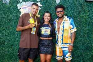 Naldo, Moranguinho e PJ se preparam para gravação do DVD Casa do Naldo no RJ