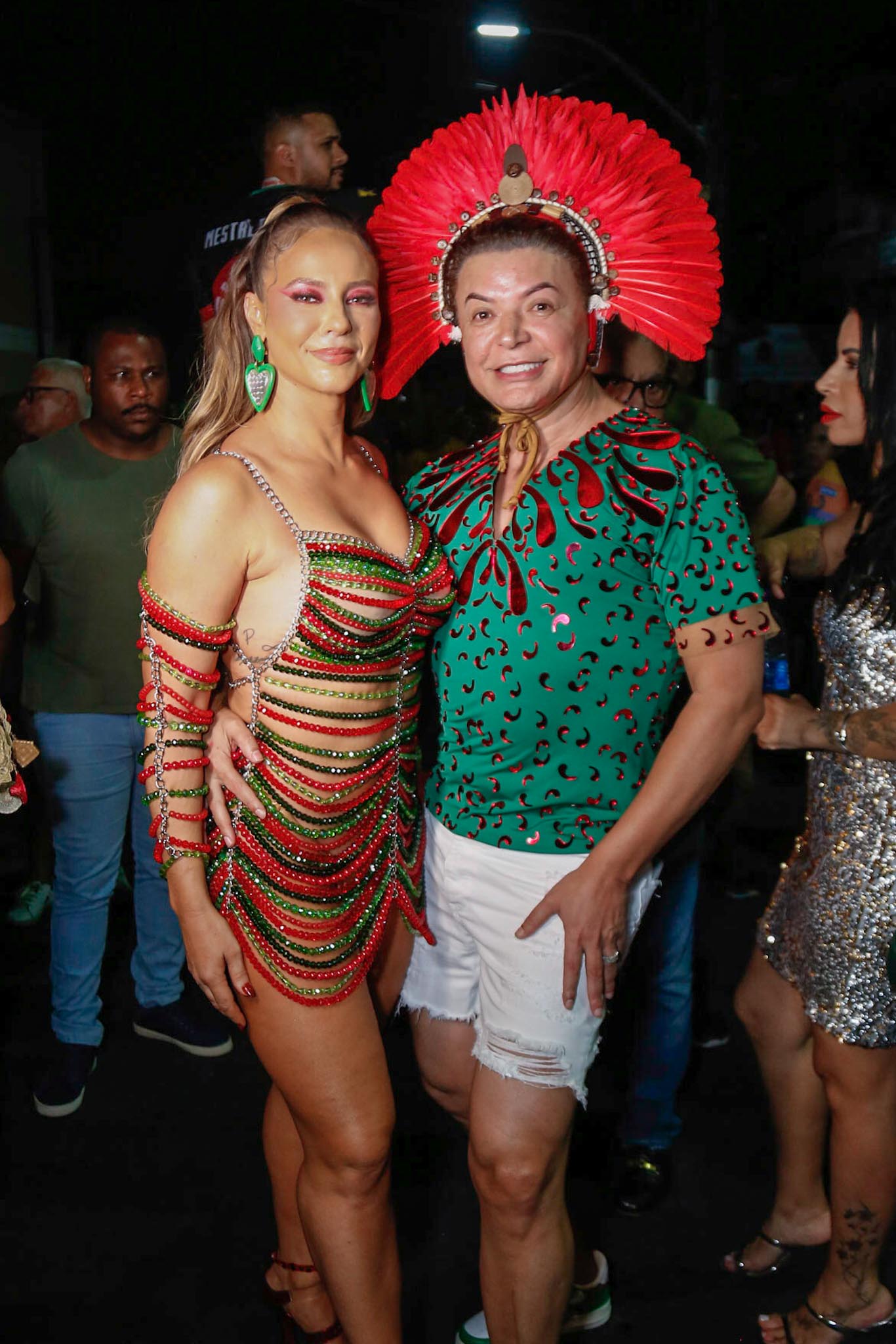 Paolla Oliveira Brilha Com Look Deslumbrante Para A Grande Rio 2 Fotos: Paulo Tauil / Brazil News