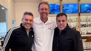 Richard Harary, Luigi Baricelli e Jaime Ossins se encontram em Orlando