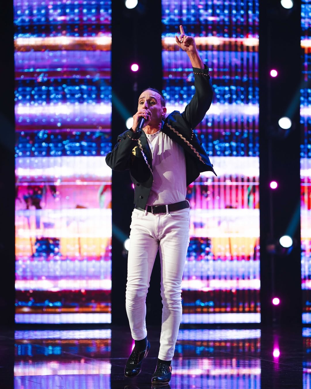 Netho Vidigal no Programa Got Talent Portugal - Crédito da Foto: @gottalentpt / Divulgação