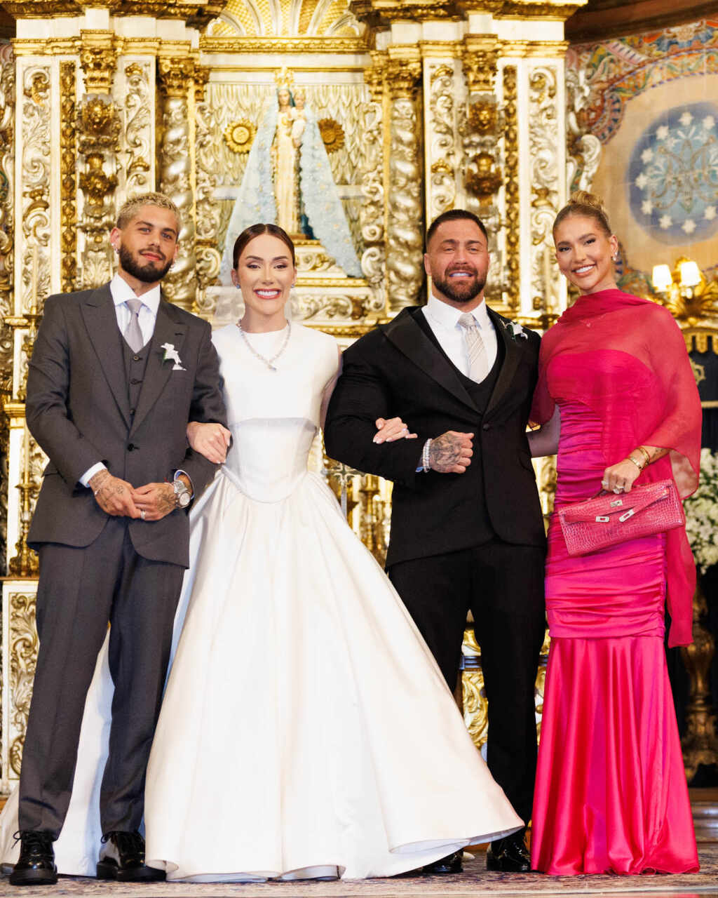 Samara Pink, sócia de Virginia Fonseca, reúne famosos com festão de casamento em SP 25 Foto: Brazil News