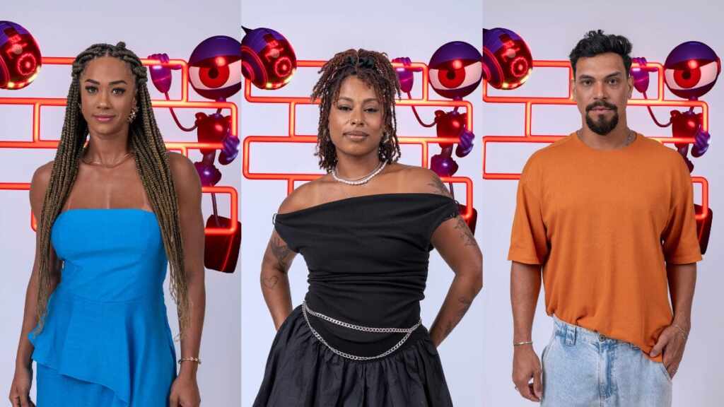 Aline Thamiris E Vinicius Estao No Oitavo Estao No Sexto Paredao Do Bbb 25. Foto Fabio Rocha Globo Egobrazil