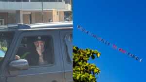 Empresário Fábio Souza faz declaração de amor inusitada  em o praia  do Rio de Janeiro