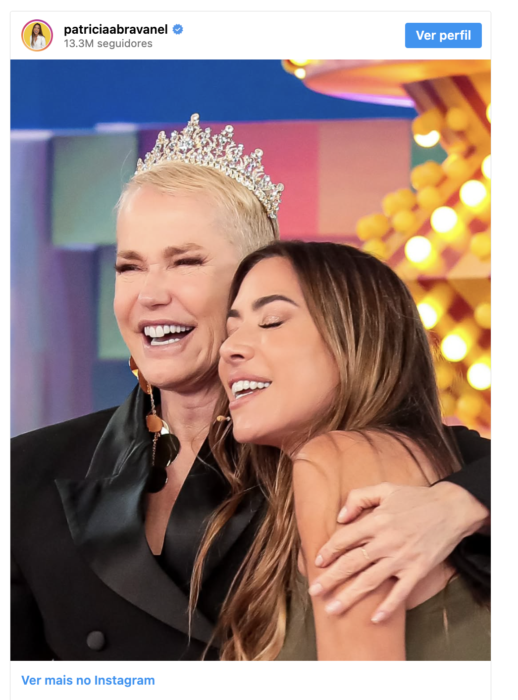 Xuxa Comenta Transformação Nas Regras Da Globo Após Brilho No Palco De Hebe 2 Xuxa Meneghel Revela Que Globo Mudou Regras Contratuais Após Sua Ida Ao Programa De Hebe - Foto: Instagram