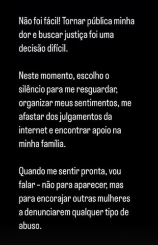 Juliana Oliveira Se Pronuncia Pela 1ª Vez Após Acusar Otávio Mesquita De Estupro 2 Juliana Oliveira Se Pronuncia Pela 1A Vez Apos Acusar Otavio Egobrazil
