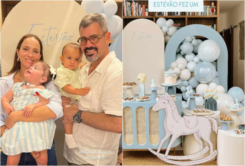 Juliano Cazarré Celebra 1 Ano Do Sexto Filho Com Festinha Em Casa - Foto: Instagram
