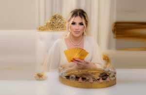 Espiritualista Angelina, dirigente do “Centro de Autoajuda Espiritual”, uma das casas de axé mais prestigiadas da Bahia