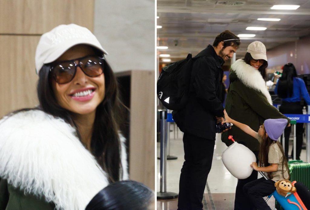 Sabrina Sato E Nicolas Prattes Embarcam Com Zoe Rumo A Frio De 6 °C; Veja O Destino
