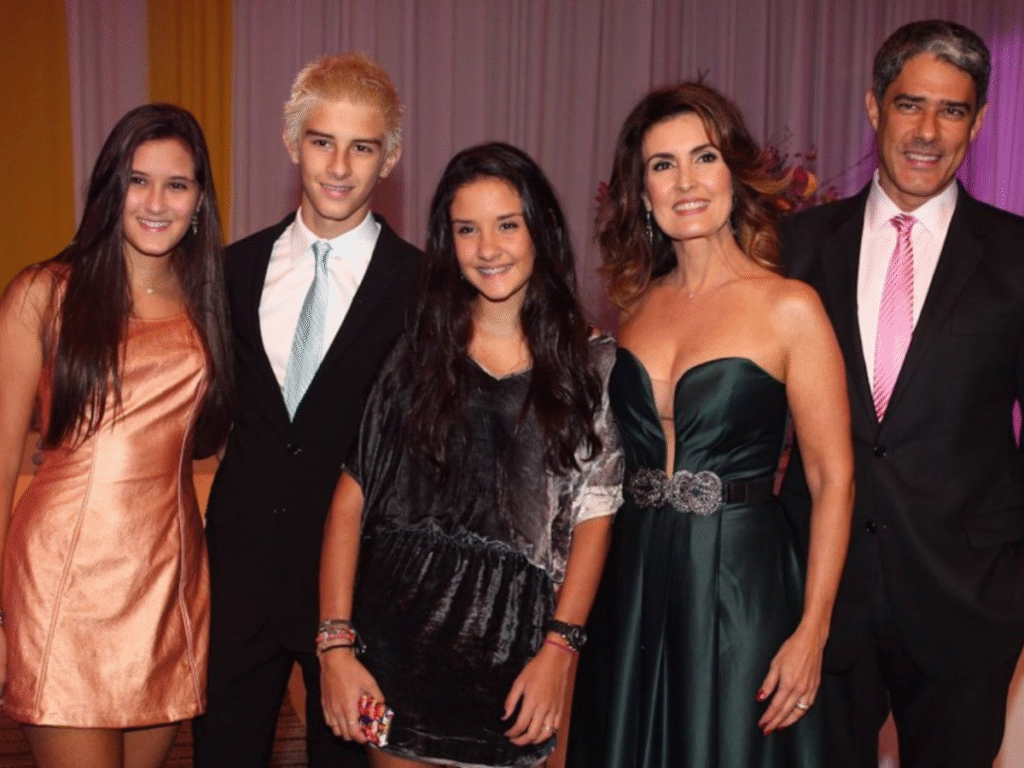 Filhos De Fátima Bernardes E William Bonner (Reprodução)
