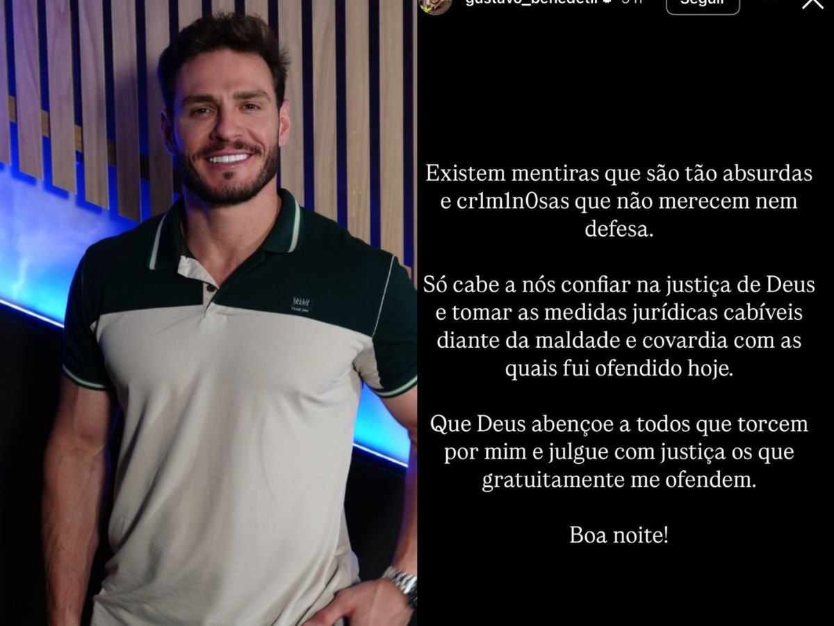 Ex-Namorada Acusa Gustavo Benedeti De Abuso Emocional E Manipulação 2 Gustavo Benedeti,