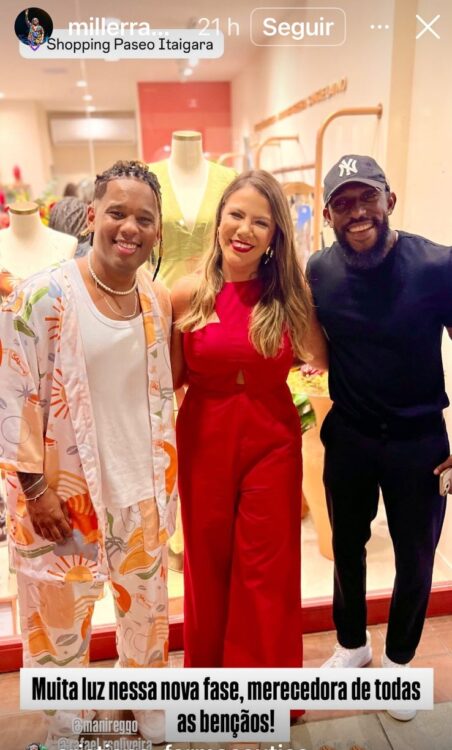 Mani Reggo, Ex De Davi Brito, Pode Estar Vivendo Um Romance Com Vocalista Do Terra Samba 2 Mani Reggo Esta Namorando Cantor Saiba Quem E Egobrazil