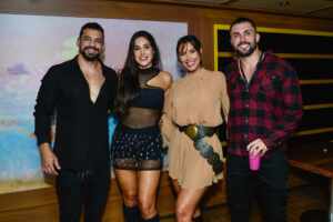 Invasão de Ex-BBBs agita o navio Costa Diadema durante o Onboard Festival