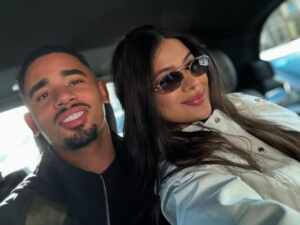 Raiane Lima desabafa após brincadeira sobre Gabriel Jesus gerar ataques na web