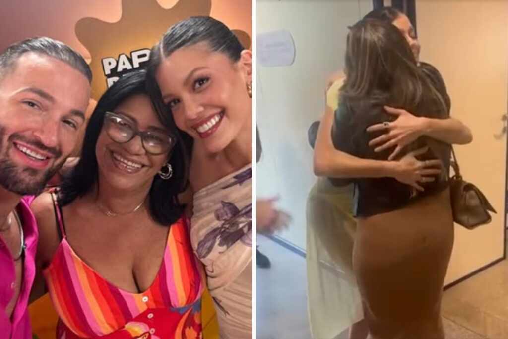 Vitória Strada Revê Diego Hypolito E Esposa De Guilherme Na Globo