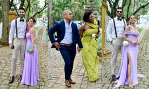 Famosos marcam presença em casamento de Jakelyne Oliveira e Mariano no interior de SP