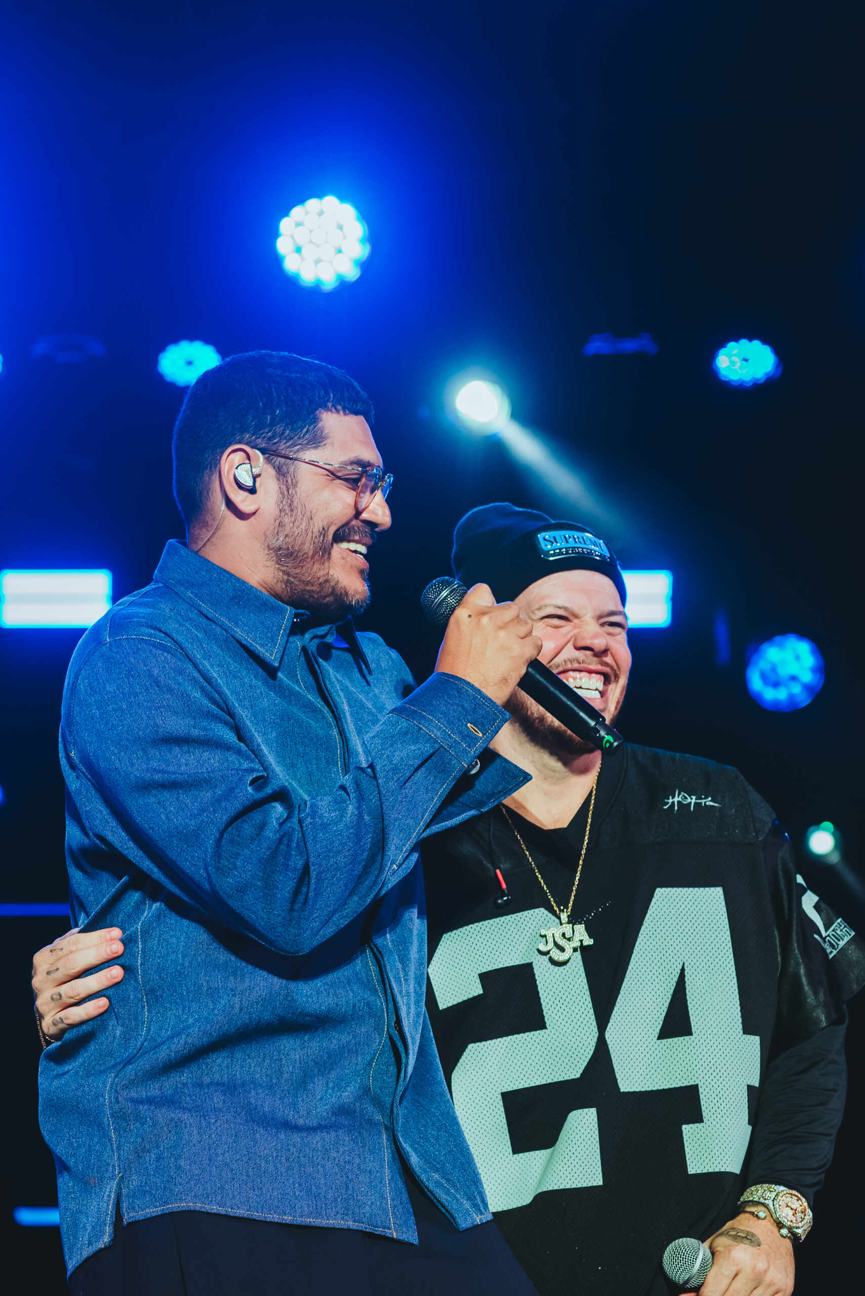 Criolo Canta Com Ferrugem No Tim Music Em São Paulo 2 Fotos: Rafael Strabelli / Brazil News