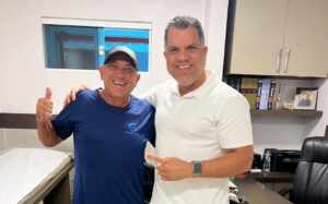 Recordista mundial aos 62 anos, Edson Vianna cuida do coração com cardiologista Thiago Barroso