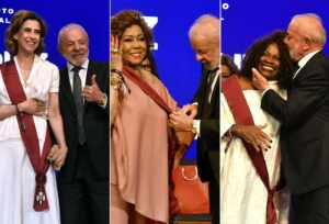 Lula participa de cerimônia de entrega da Ordem do Mérito Cultural no Rio