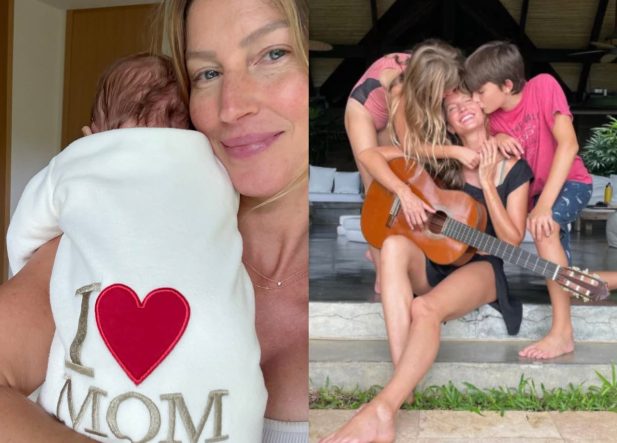 Gisele Bündchen Faz Raro Comentário Sobre Rotina Com Filho Recém-Nascido