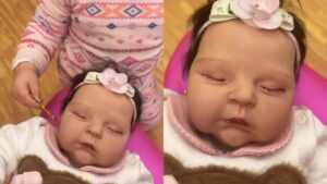 Viih Tube diverte fãs ao apresentar boneca reborn da filha Lua: “Sou vó de reborn!”