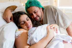 Mariana Vazquez – empreendedora e influenciadora acaba de dar a luz a sua segunda filha na maternidade Pro Matre