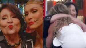 Lívia Andrade e Dona Déa Lúcia selam reconciliação ao vivo no ‘Domingão’ após afastamento discreto