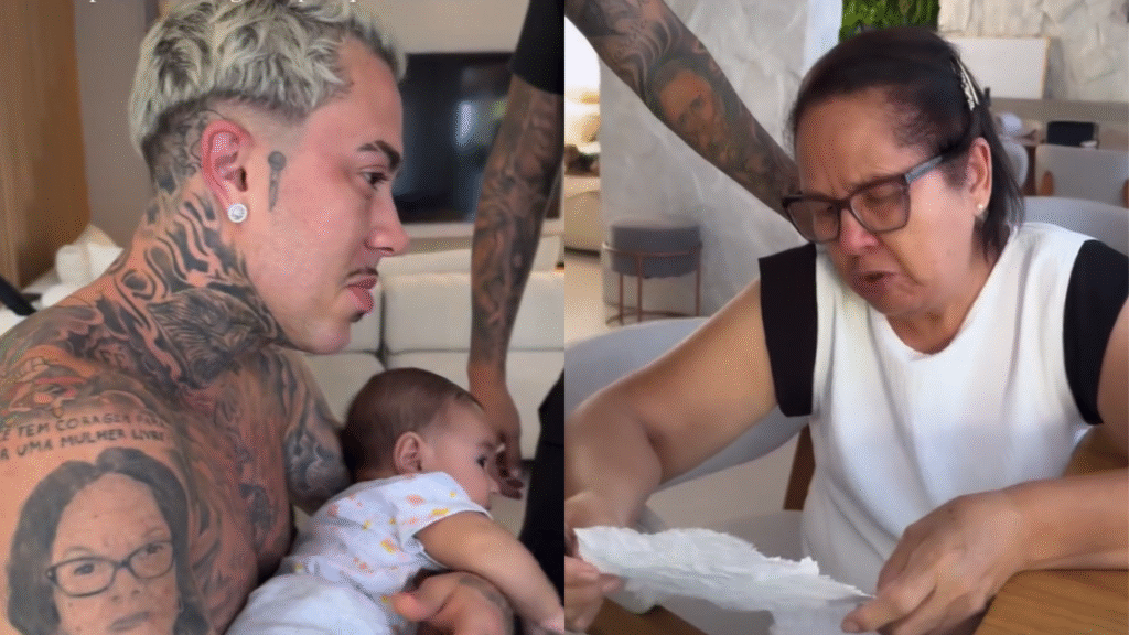 Avó De Mc Daniel Se Emociona Ao Ler Carta Cheia De Carinho Para O Neto