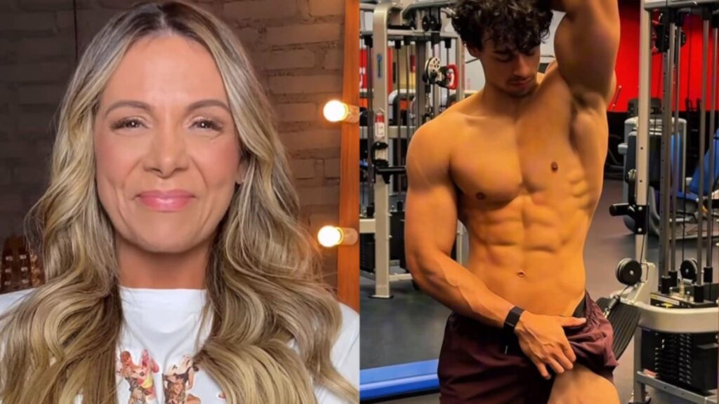 Carla Perez Nega Que O Filho Usa Bomba Para Ter Corpo Sarado: 'Disciplina'